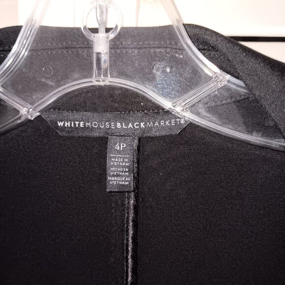WHBM Jacket Blazer Black 4P - Picture 2 of 5